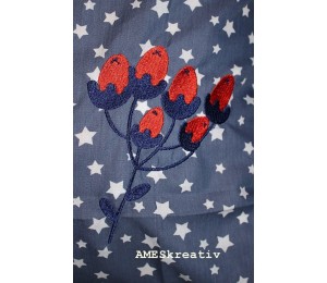 Stickserie - Winterblumen